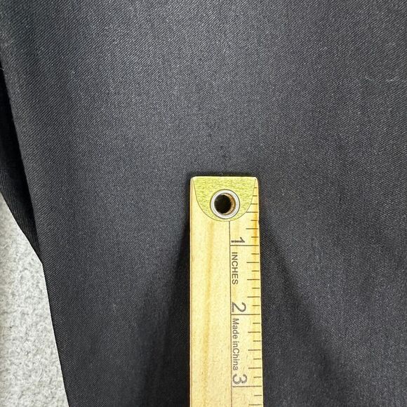 Chicos Pants Womens 6 Black Pull On Ankle Stretch Comfort Career Capsule Minimal - Picture 5 of 7